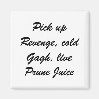 Aimant Liste de courses de repas du guerrier