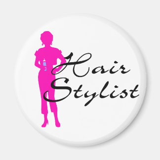 Aimant Liste des cheveux (rose)