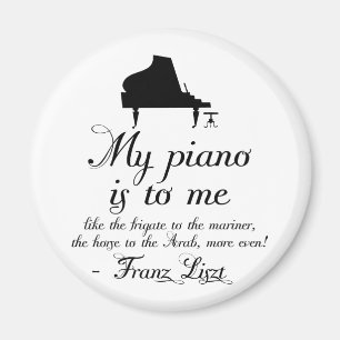 Aimant Liszt Piano Classic Music