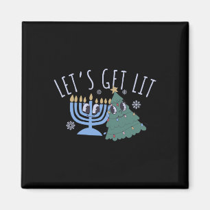 Aimant Lit Chrismukkah Hanoukka Noël Match