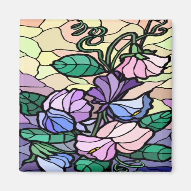 Aimant Lit De Verre Tiré De L'Aimant De Champ (Devant)