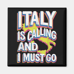Aimant L'Italie Appelle L'Art Du Voyage