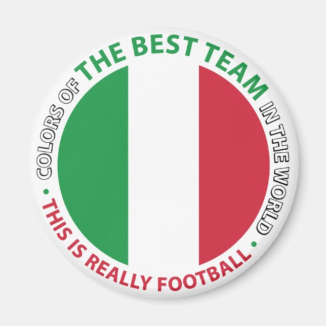 Aimant L'Italie Italy Art Shield (Devant)
