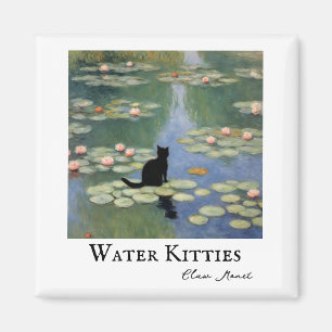 Aimant Lits d'eau Monet Claw Pond de chat