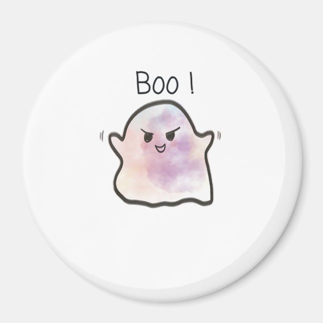 Aimant Little Boo est un mème drôle et effronté (Devant)