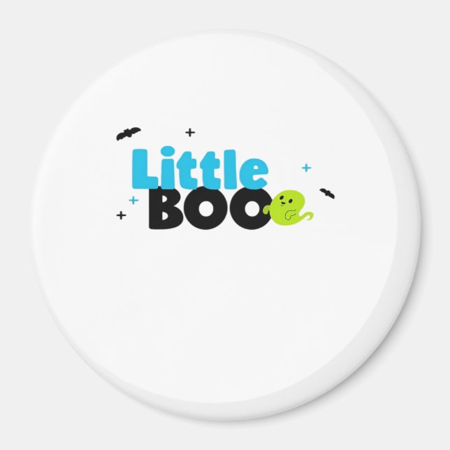Aimant Little Boo Funny Retro (Devant)
