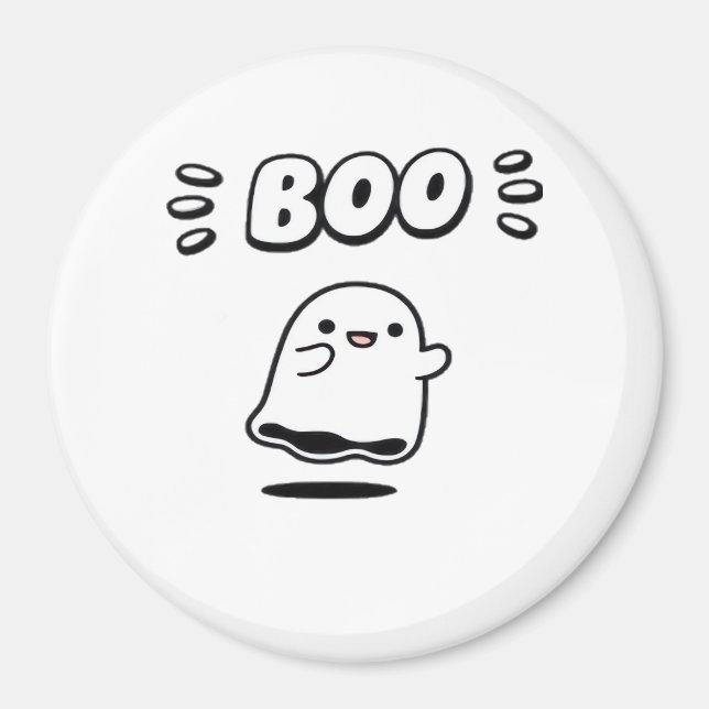 Aimant Little Boo Style Minimaliste (Devant)