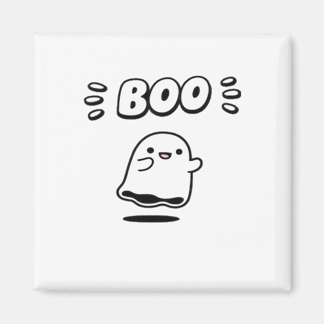 Aimant Little Boo Style Minimaliste (Devant)