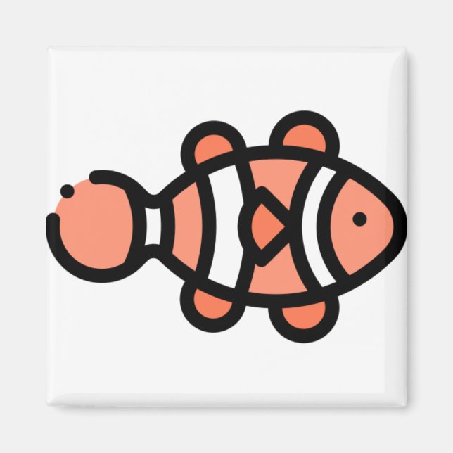 Aimant Little Clownfish (Devant)