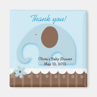Aimant Little Elephants (bleu) Trendy Jungle Favoriser l'