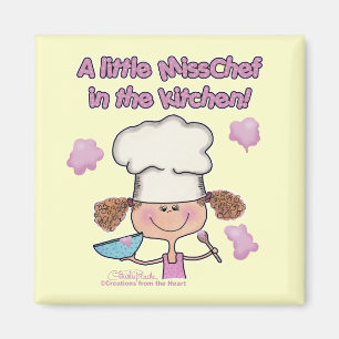 Aimant Little Miss Chef