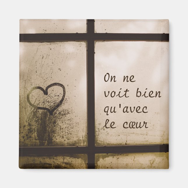 Aimant Little Prince Zitat (Devant)