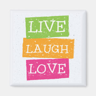 Aimant Live Laugh Love 2