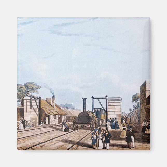 Aimant Liverpool et Manchester Railway : (Devant)