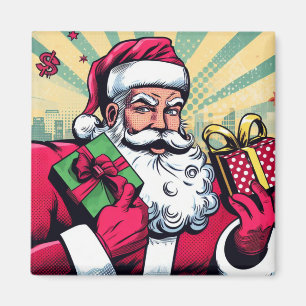 Aimant Livre de bande dessinée Père Noël/Noël