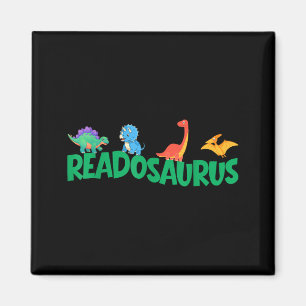 Aimant Livre drôle readosaurus livres de dinosaures bibli