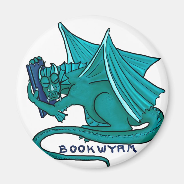 Aimant Livre Hug Bookwyrm (Devant)