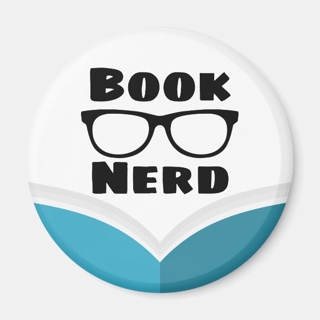 Aimant Livre Nerd (Devant)
