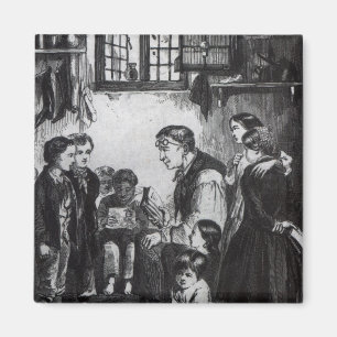 Aimant Livres de John enseignant des enfants dans sa