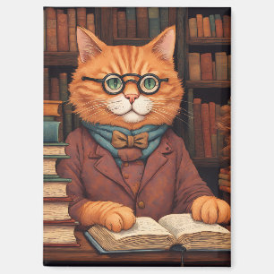 aimant livres et chats