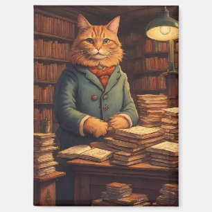 aimant livres et chats