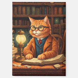 aimant livres et chats