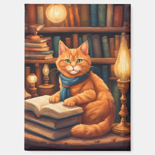 aimant livres et chats