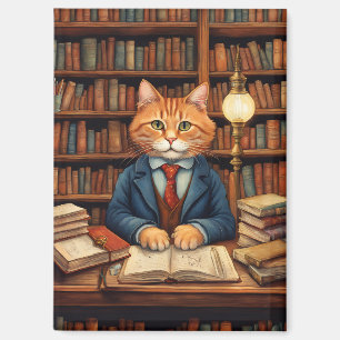 aimant livres et chats