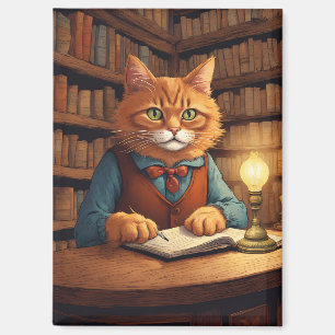 aimant livres et chats