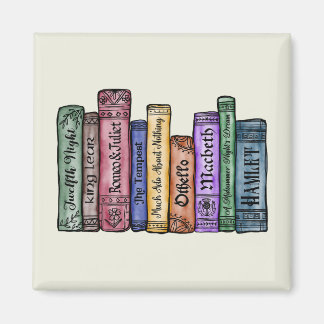 Aimant Livres Shakespeare No.1