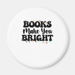 Aimant Livres Vous Rendent Lumineux Lecture De Noël