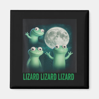 Aimant Lizard Lizard Lizard Lizard Funny Lizard Moon Tren
