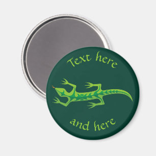 Aimant Lizard vert