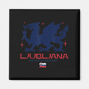 Aimant Ljubljana Slovénie Ville Des Dragons Patriotique D