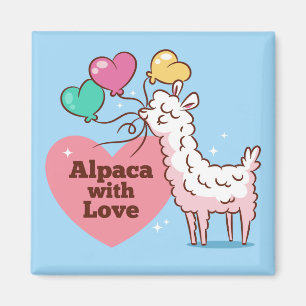 Aimant Llama Love