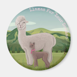 Aimant Llamas pour vos drames