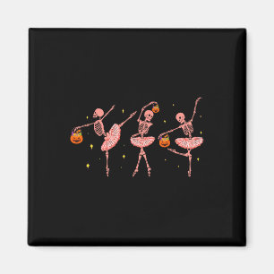 Aimant Llerina squelette dansant Halloween Jack O Lantern