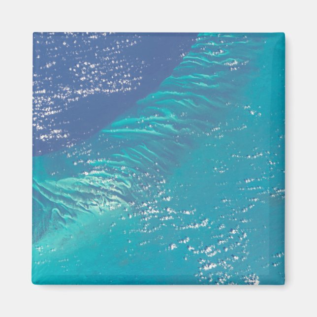 Aimant L'Océan Atlantique Au Bord Des Bahamas (Devant)