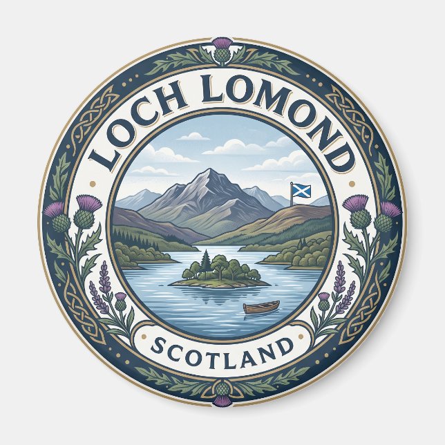 Aimant Loch Lomond Écosse (Devant)