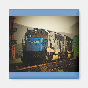 Aimant locomotif de Conrail - customisé