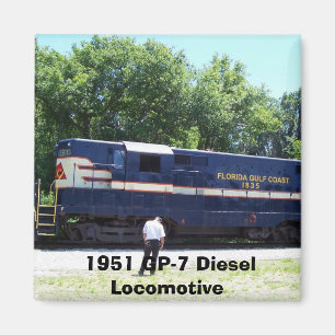 Aimant Locomotive 1951 GP-7 diesel