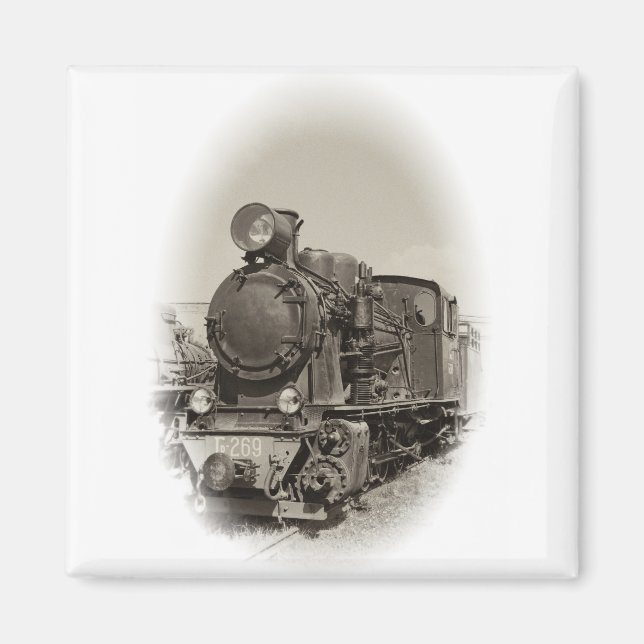 Aimant Locomotive à vapeur (Devant)