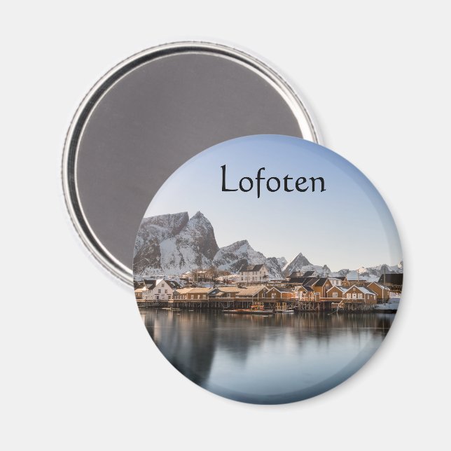 Aimant Lofoten Norvège (Recto/Verso)