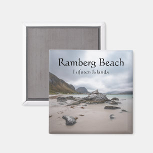 Aimant Lofoten Ramberg Beach