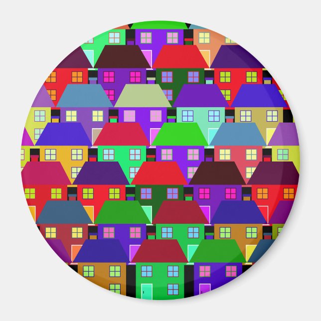 AIMANT LOGEMENTS COLORÉS COMMUNAUTÉ D'ACCUEIL (Devant)