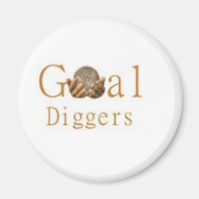 Aimant Logo 2 de Goal Diggers (Devant)