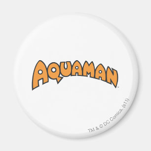 Aimant Logo Aquaman Orange