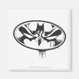 Aimant Logo Batman Drip