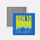 Aimant Logo Ben 10 Alien Line (Recto/Verso)