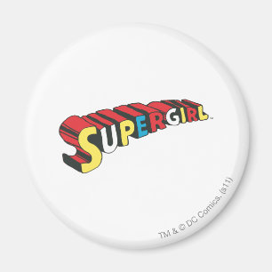 Aimant Logo coloré de SSupergirl